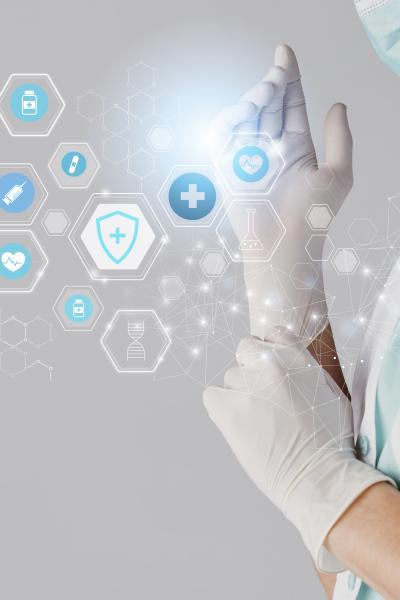 Medical Banner With Doctor Wearing Face Mask1